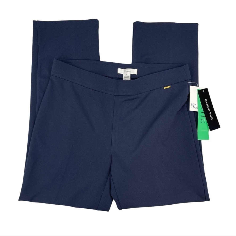 89th & MADISON Baltic Sea Comfort Waist Pants LP